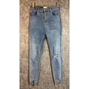 Mother “The Looker” Knee-Rip Skinny Jeans – Size 27